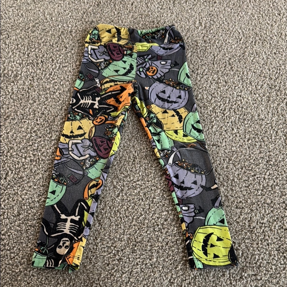 Kids Lularoe Halloween Themed Leggings